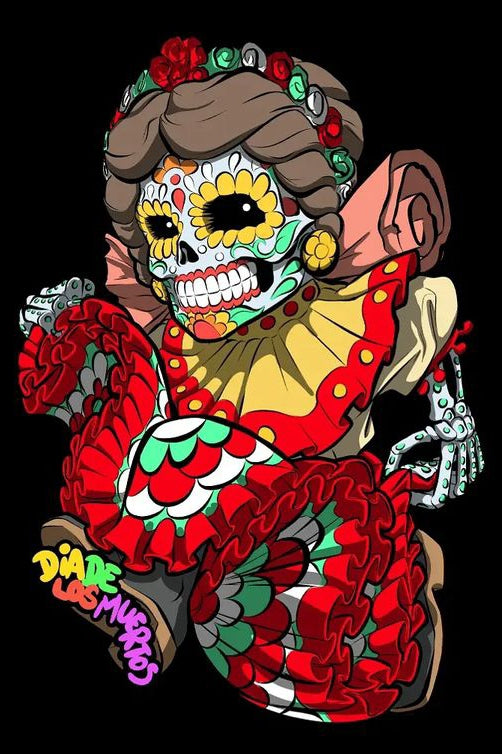 Copy of DiaDeLosMuertos Lady